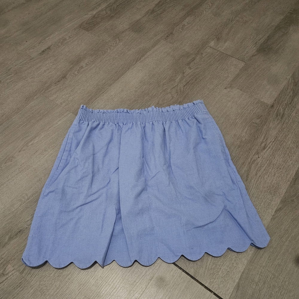 🌿J. CREW Light Blue Elastic Waist Skirt